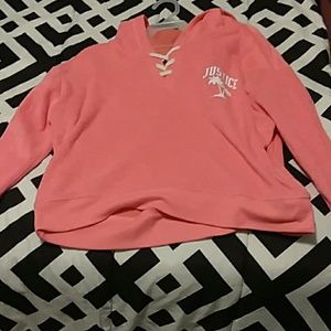 Justice crop top (teen/youth)